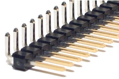 1-RIVINEN PIIKKIRIMA KULMA MATALA 1x40 R2,54 1-RIVINEN PIIKKIRIMA KULMA MATALA 1x40 R2,54