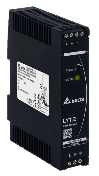 DIN-KISKOHAKKURI 75W 24VDC 3.125A