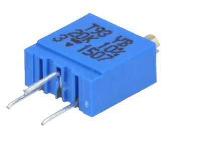 28-KIERROS TRIMMERI YLÄSÄÄTÖ: 20kohm 28-KIERROS TRIMMERI YLÄSÄÄTÖ: 20kohm