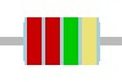 METALLIOKSIDIKALVOVASTUS 1W: 2,2Mohm