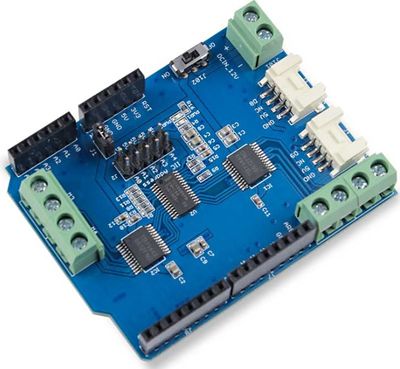 ARDUINO SHIELD TB6612 MOOTTORI-OHJAIN
