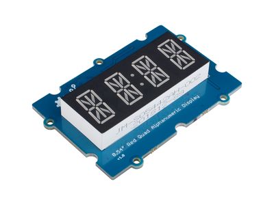 Grove 0.54" Red Quad Alphanumeric Display Grove 0.54" Red Quad Alphanumeric Display