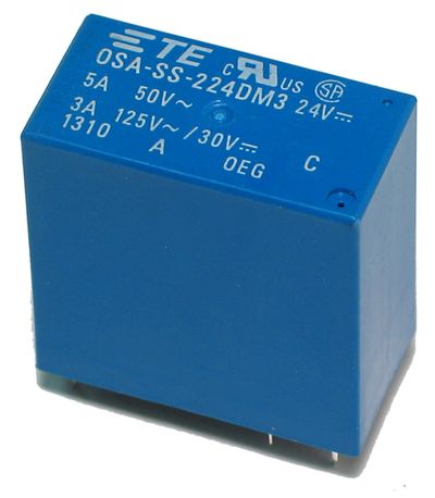 PCB-RELE 2-SULKEUTUVA 3A 12V 2-KYT