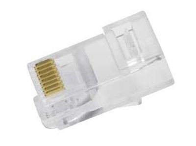 RJ45-PURISTUSLIITIN LÄPIJOHDOTETTAVA CAT6