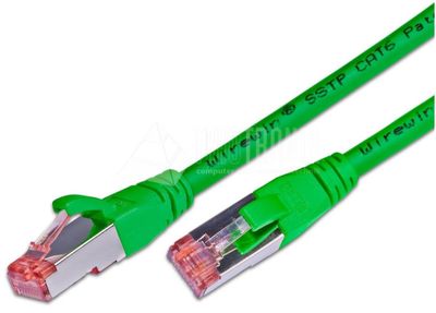 CAT6 VERKKOKAAPELI SUOJATTU S/FTP 0,5m vihreä CAT6 VERKKOKAAPELI SUOJATTU S/FTP 0,5m vihreä