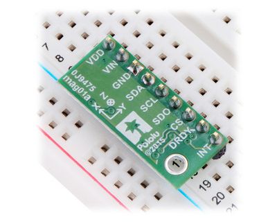 LIS3MDL 3-AXIS MAGNETOMETER CARRIER