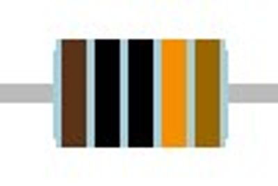 METALLIKALVOVASTUS 0,17W: 100kohm