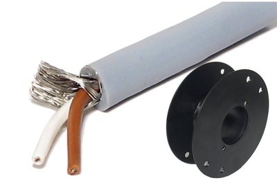 DATAKAAPELI SUOJAVAIPALLA 2x 0,15mm2 100m DATAKAAPELI SUOJAVAIPALLA 2x 0,15mm2 100m