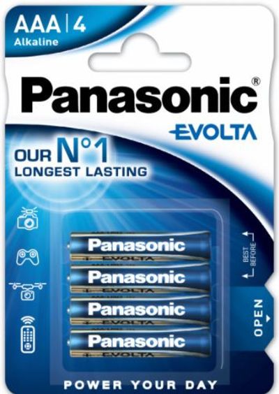 4kpl PARISTO 1,5V AAA-KOKO Panasonic Evolta