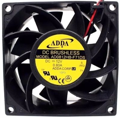 TUULETIN 12VDC 80x15 KUULALAAKEROITU