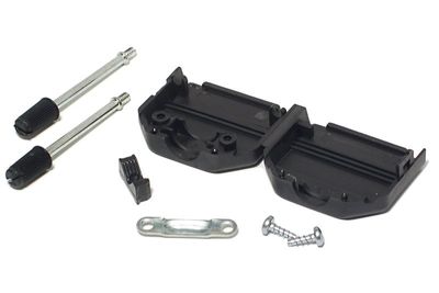 D15-LIITINKOTELO SORMIRUUVEILLA MUSTA