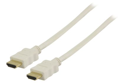 HDMI-KAAPELI 1m valkoinen