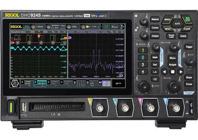 Rigol DHO924S OSKILLOSKOOPPI 250MHZ 12BIT 4CH +GEN