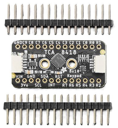 Adafruit TCA8418 Keypad Matrix and GPIO Expander Breakout