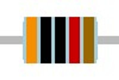 METALLIKALVOVASTUS 0,6W: 30kohm