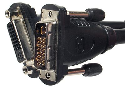 DVI-I 24+5 JATKOKAAPELI DUAL LINK 2m