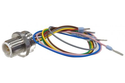 M12 8-NAPAINEN PANEELILIITIN JOHDOILLA