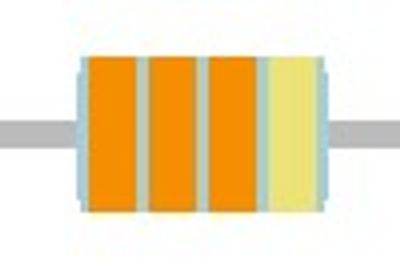 METALLIOKSIDIKALVOVASTUS 1W: 33kohm