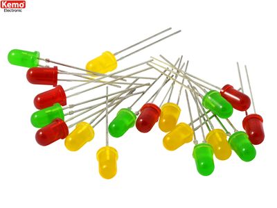 LED-PUSSI PUN/VIH/KEL n.18kpl