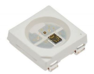 RGB-LED WS2812B SMD 5kpl liuska RGB-LED WS2812B SMD 5kpl liuska