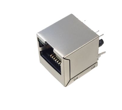 RJ45 Ethernet 100Mb muuntajilla piirilevylle POE+