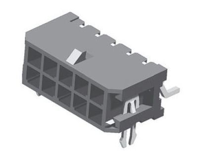 3,0mm 8pole smd male horizontal, boardlock, Sn