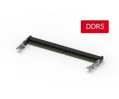 DDR5 SODIMM Socket, Horizontal 4.0H, STD, G/F