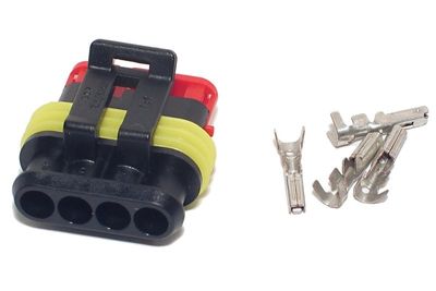 AMP SuperSeal LIITIN PISTOKE 4-NAPAINEN