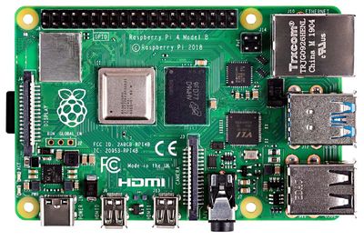 Raspberry Pi 4 Model B 4GB MINITIETOKONE