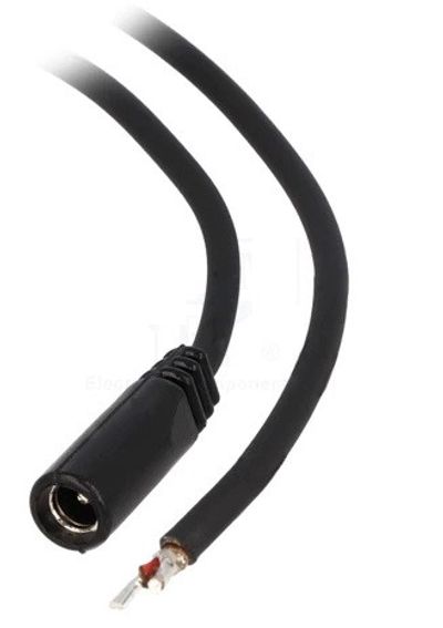 DC JATKO-LIITIN 2,1/5,5mm JOHDOLLA 1,5m