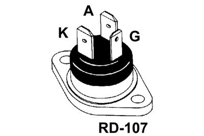 TYRISTORI 40A 1000V 50/75mA RD107 TYRISTORI 40A 1000V 50/75mA RD107
