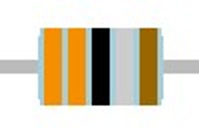METALLIKALVOVASTUS 0,6W: 3,3ohm