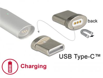 USB-C Adapteri magneettiliitoksella