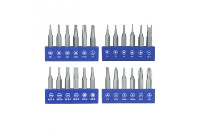 Sähkökäyttöinen ruuvimeisseli 28 osaa