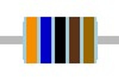 METALLIKALVOVASTUS 0,6W: 3,6kohm