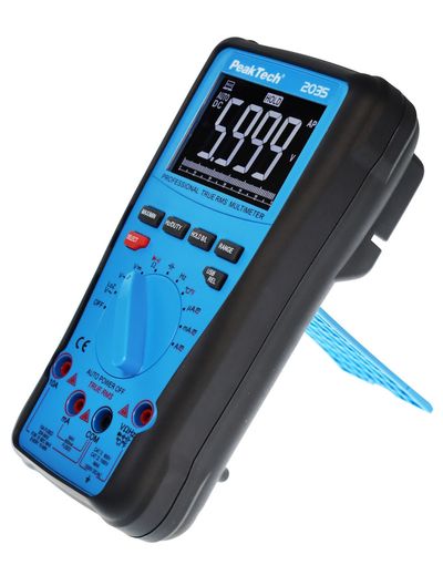 PeakTech 2035 YLEISMITTARI DMM TRMS 1000V 10A 6000C +USB PeakTech 2035 YLEISMITTARI DMM TRMS 1000V 10A 6000C +USB