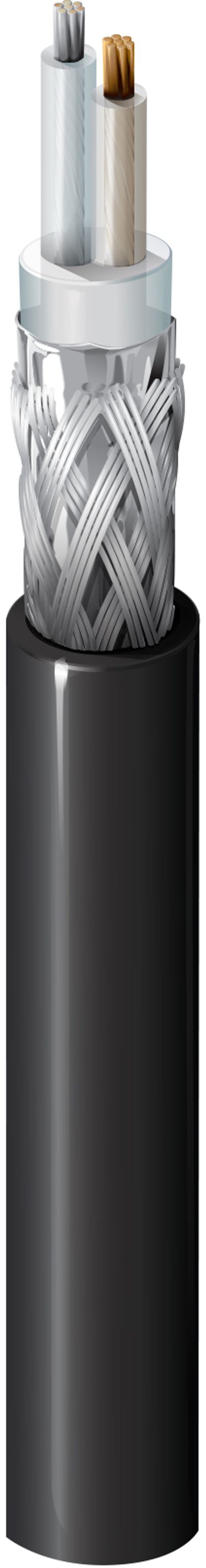 Belden 9207NH TWINAX-KAAPELI 1X2XAWG22 SUOJATTU 100 OHM