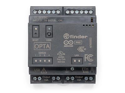 Arduino Opta Lite OHJELMOITAVA LOGIIKKARELE (PLR) ETHERNET