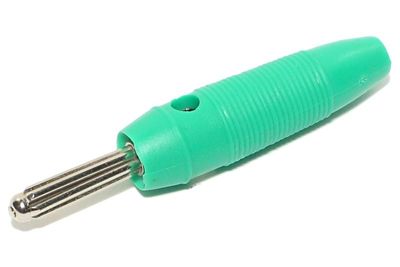 4mm BANAANILIITIN VIHREÄ 4mm BANAANILIITIN VIHREÄ