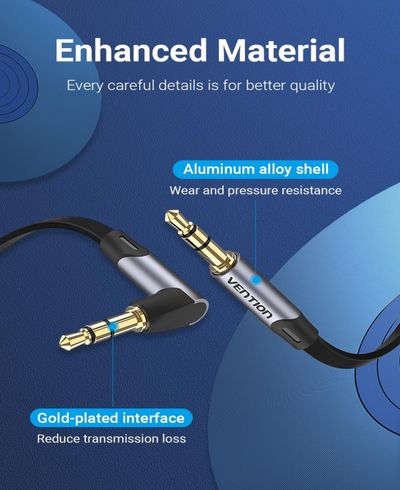 Vention 3,5mm STEREOPLUGI-KAAPELI 1,5m Vention 3,5mm STEREOPLUGI-KAAPELI 1,5m