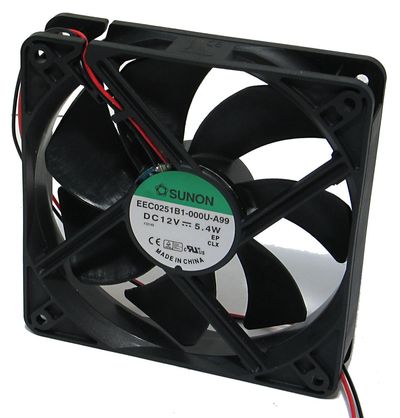 TUULETIN 12VDC 120x25 KUULALAAKEROITU