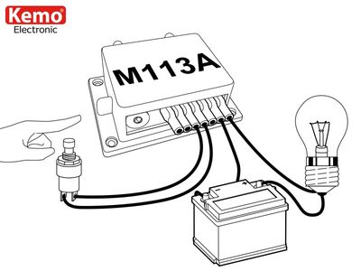 KYTKIN AJASTIMELLA 3A 25V