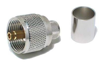 UHF-LIITIN UROS PURISTETTAVA RG213-KAAPELILLE UHF-LIITIN UROS PURISTETTAVA RG213-KAAPELILLE