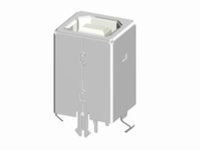 USB-B  pysty naaras piirilevylle