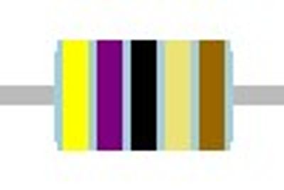 METALLIKALVOVASTUS 0,6W: 47ohm