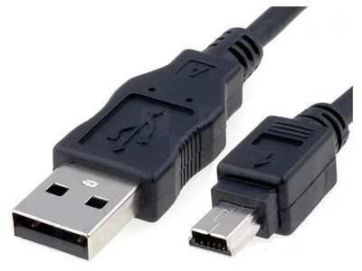 USB-2.0 KAAPELI A-UROS / Mini-B 5-PIN 15cm