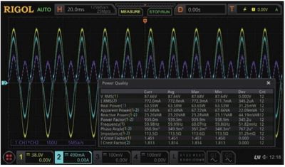 Rigol DHO5000-PWRA TEHOANALYYSIOPTIO