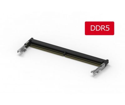 DDR5 SODIMM Socket, Horizontal 4.0H, RVS, G/F