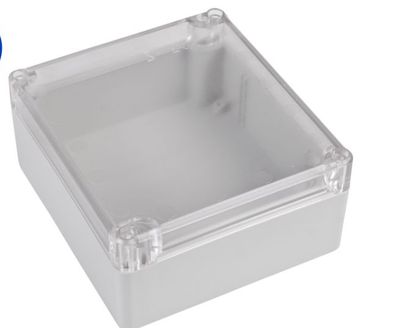LÄPINÄKYVÄ MUOVIKOTELO IP65  125 x 115 x 58 mm IP65