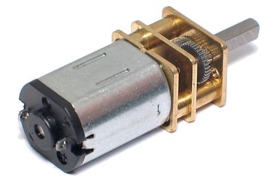 MIKROMOOTTORI METALLIVAIHTEISTOLLA 6V 80RPM
